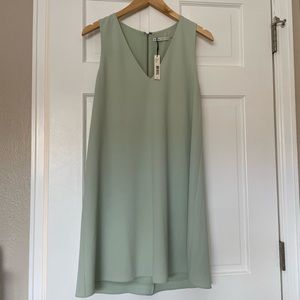 NWT Alice + Olivia Aqua Shift Dress